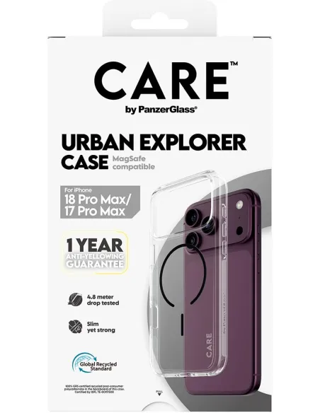 PanzerGlass Care Urban Explorer Black iPhone 17 y 18 Pro Max