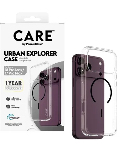 PanzerGlass Care Urban Explorer Black iPhone 17 y 18 Pro Max