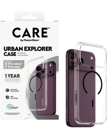 PanzerGlass Care Urban Explorer Black iPhone 17 y 18 Pro Max
