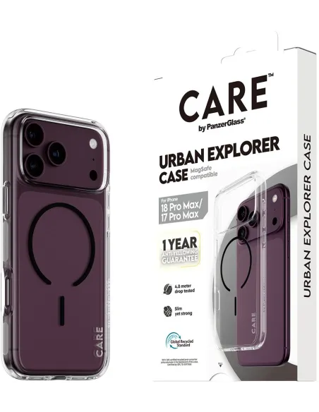 PanzerGlass Care Urban Explorer Black iPhone 17 y 18 Pro Max