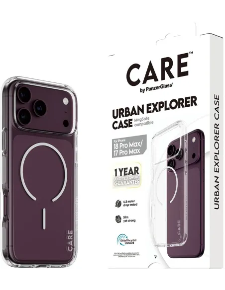 PanzerGlass Care Urban Explorer White iPhone 17 y 18 Pro Max