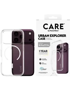 PanzerGlass Care Urban Explorer Case White para iPhone 17 Pro y 18 Pro-AATFYC3682