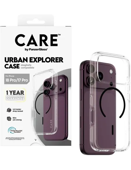 PanzerGlass Care Urban Explorer Black iPhone 17 y 18 Pro