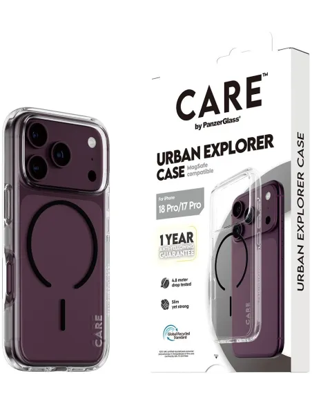 PanzerGlass Care Urban Explorer Black iPhone 17 y 18 Pro