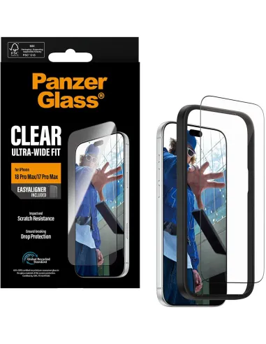 PanzerGlass Ultra-Wide Fit iPhone 17 Pro Max y 18 Pro Max