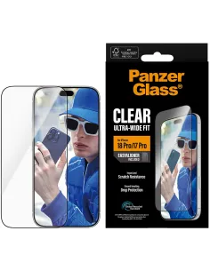 PanzerGlass Ultra-Wide Fit iPhone 17 Pro y 18 Pro-AATFYC3685