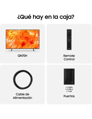TV 4K Samsung Neo QLED TQ50QN70HAUXXC 50 pulgadas Mini LED
