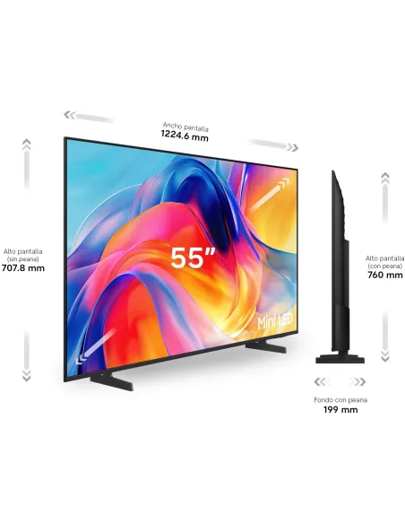 Samsung TV 55 Mini LED TU55M73HAUXXC Smart TV Tizen 2026