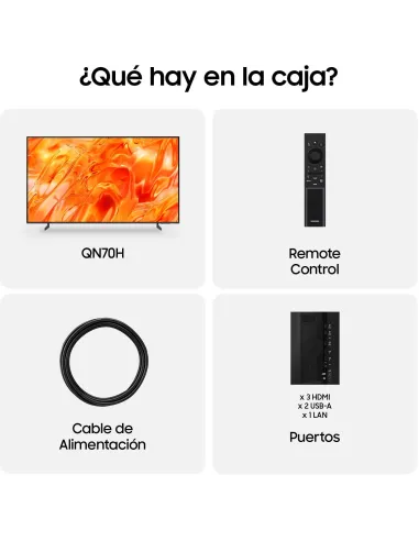 Samsung Neo QLED TQ65QN70HAUXXC de 65 pulgadas Mini LED