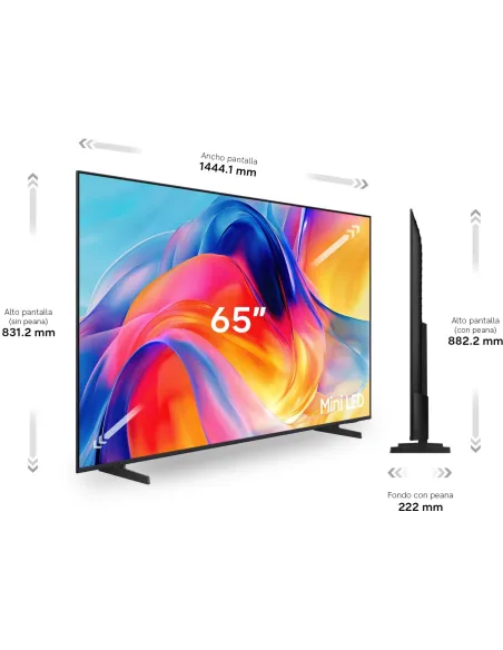 Samsung TV 65 Mini LED TU65M73HAUXXC 4K HDR10+ Tizen