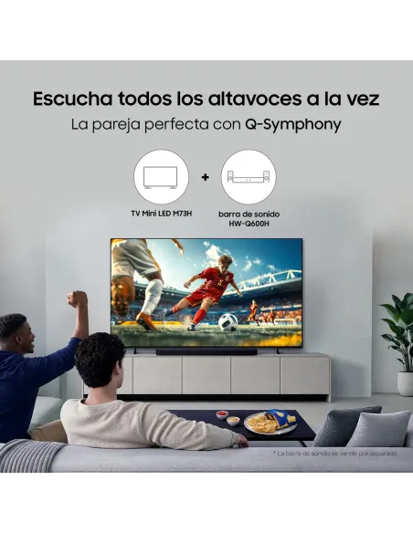 Samsung TV 75 Mini LED TU75M73HAUXXC Smart TV Tizen 120 Hz