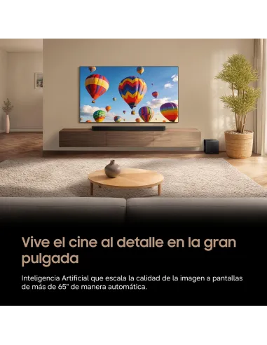 Samsung TU98U9005HUXXC TV 4K 144Hz para cine en salón grande
