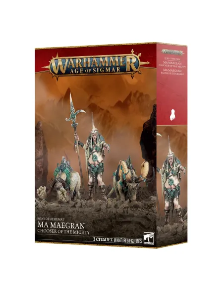 Ma Maegran La que Otorga Grandeza Ma Maegran Chooser of the Mighty Sons of Behemat Warhammer Age of Sigmar