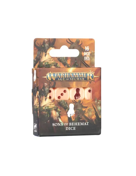 Dados de los Hijos de Behemat Sons of Behemat Dice Warhammer Age of Sigmar