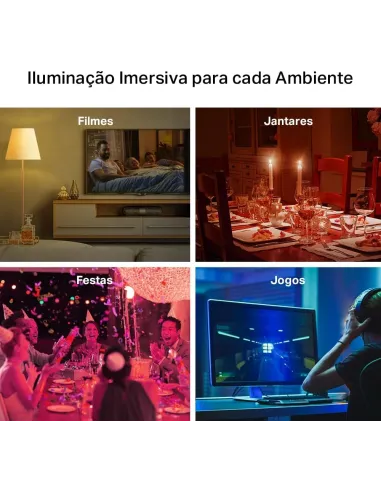 Bombilla inteligente TP-Link Tapo L530E RGB LED Wi-Fi E27