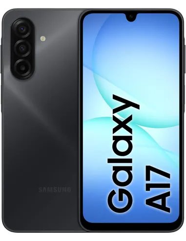 Móvil Samsung Galaxy A17 4GB 128GB Negro y Protector Panzer