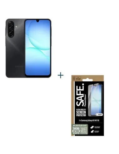 Samsung Galaxy A17 4GB 128GB Negro y Protector Safe