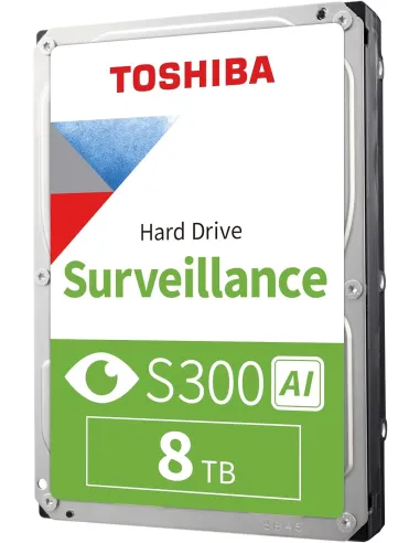 Toshiba S300 AI Surveillance 8TB de vigilancia CMR para NVR