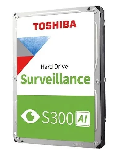 Toshiba S300 AI Surveillance 14TB para vigilancia IP 24/7