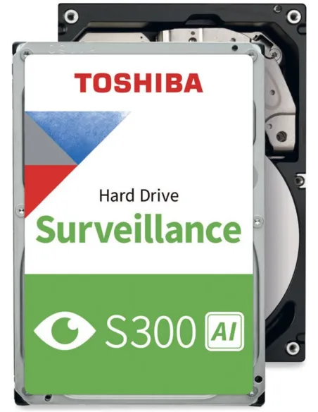 Toshiba S300 AI Surveillance 22TB: disco duro CMR 24/7 NVR