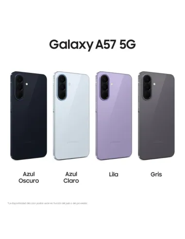 Samsung Galaxy A57 5G 8GB 256GB Azul Claro + Protector SAFE