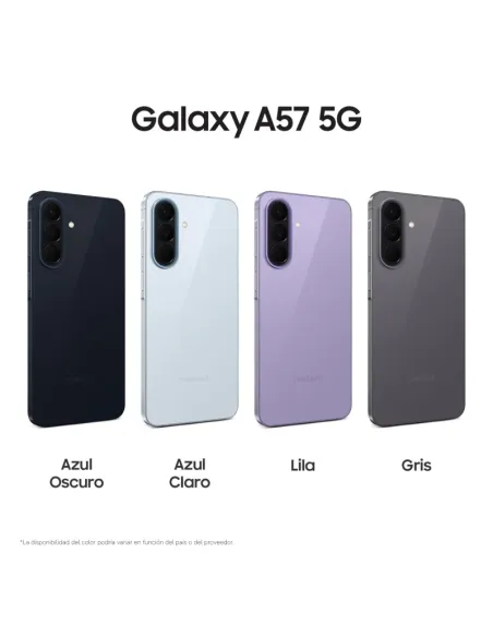 Samsung Galaxy A57 5G 8GB 256GB Azul Claro + Protector SAFE