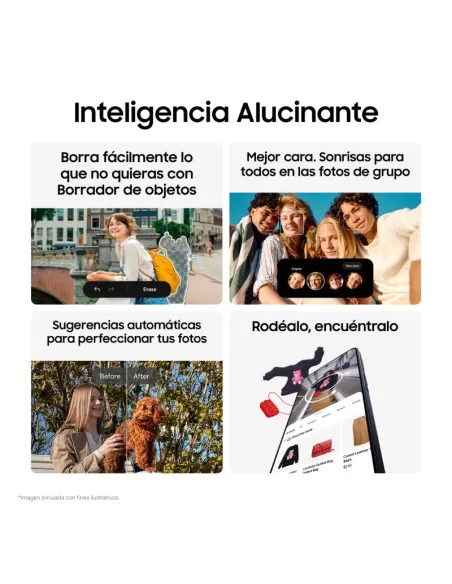 Móvil Samsung Galaxy A57 5G 8GB 256GB Lila y Protector Safe