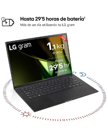 LG Gram 14ZB90S-G.AX55BNS portátil ultraligero 14" FreeDOS