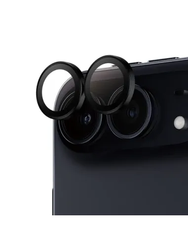 PanzerGlass Hoops Camera Protect iPhone Duo Black