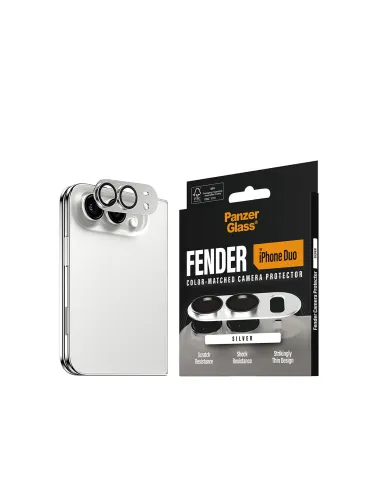 PanzerGlass Fender Camera Protector White iPhone Duo cámara