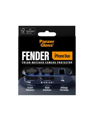 PanzerGlass Fender protector de cámara Midnight iPhone Duo