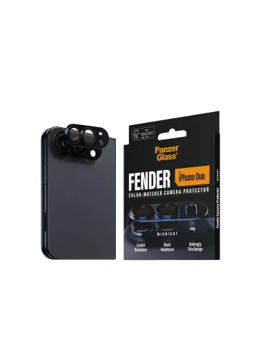 PanzerGlass Fender protector de cámara Midnight iPhone Duo
