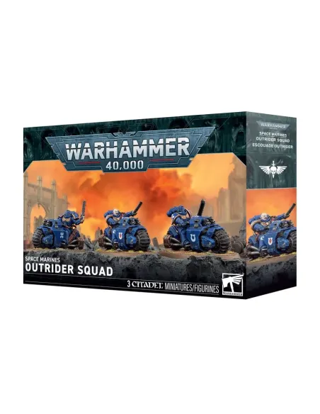 Escuadra de Batidores Outrider Squad Space Marines Warhammer 40.000