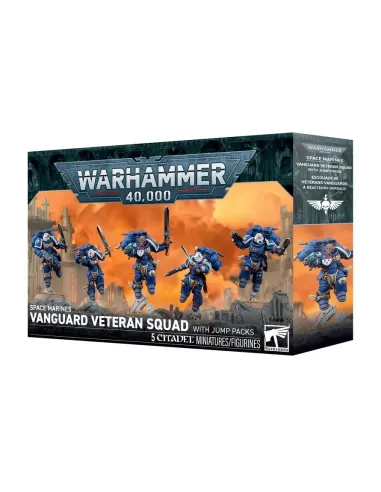 Escuadra de Veteranos de Vanguardia con propulsores de salto Vanguard Veteran Squad with Jump Packs Space Marines Warhammer 40K