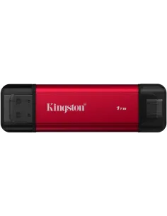 Kingston Technology 1TB Dual Portable SSD Rojo USB-A/C 3.2Gen 2 1050MB/s Compacto Plug&Play-FAEDDE0493