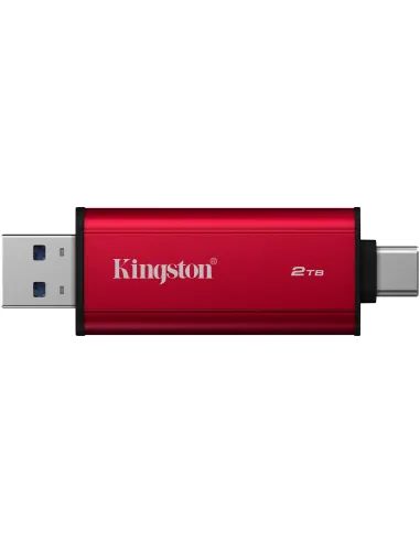 Kingston Technology 2TB Dual Portable SSD Rojo