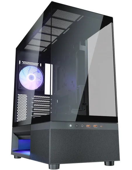 Cougar CFV220 RGB Negra Semitorre ATX con 3 ventiladores 120mm
