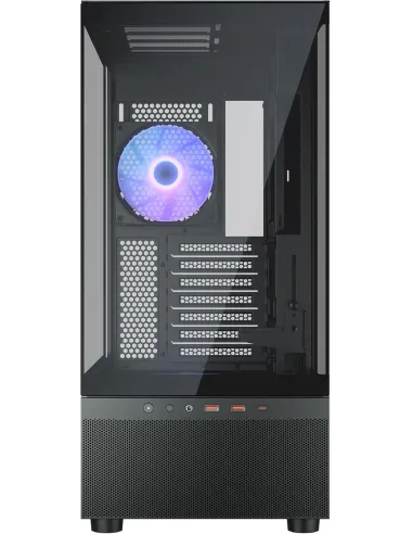 Cougar CFV220 RGB Negra: caja ATX ARGB con USB-C 20 Gbps