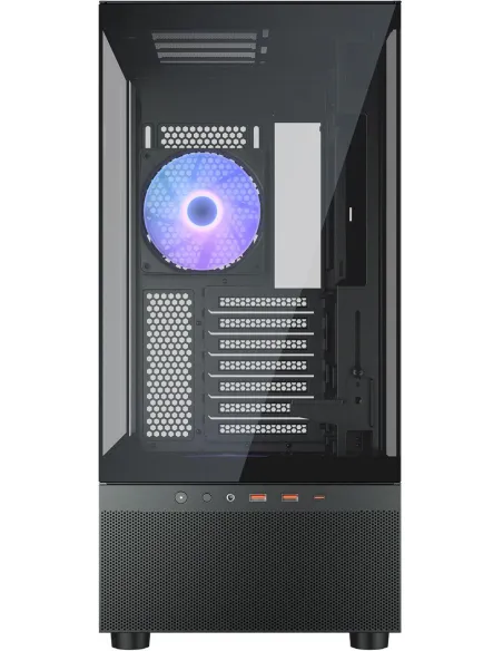 Cougar CFV220 RGB Negra: caja ATX ARGB con USB-C 20 Gbps