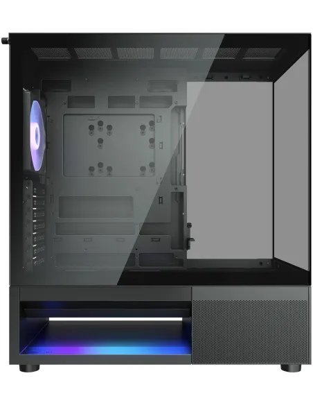 Cougar CFV220 RGB Negra: caja ATX ARGB con USB-C 20 Gbps