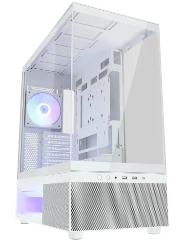 Cougar CFV220 RGB Blanca Semitorre ATX con 3 ventiladores 120mm
