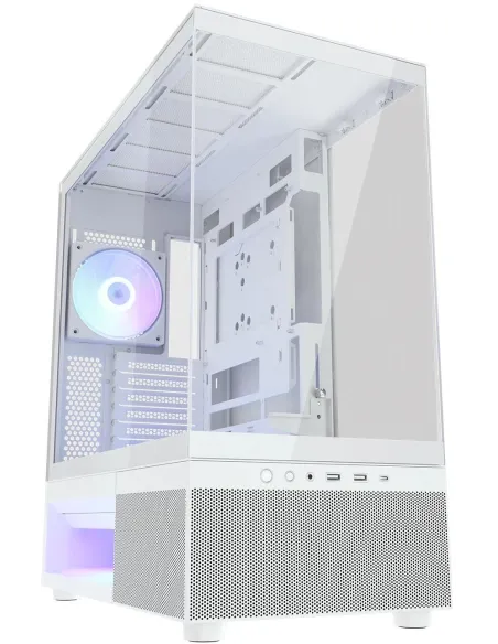 Cougar CFV220 RGB Blanca Semitorre ATX con 3 ventiladores 120mm