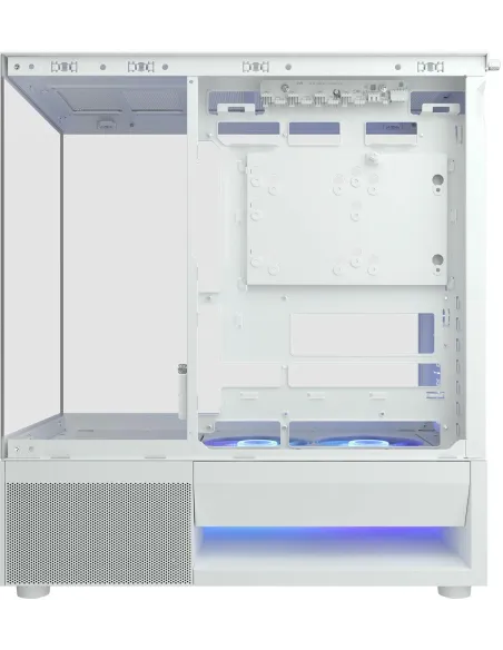 Cougar CFV220 RGB Blanca: caja ATX blanca ARGB panorámica