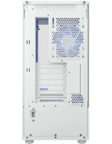 Cougar CFV220 RGB Blanca: caja ATX blanca ARGB panorámica