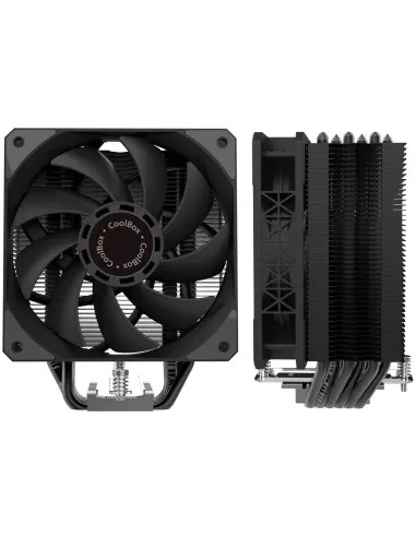 CoolBox H6 Black Refrigerador CPU hasta 240W