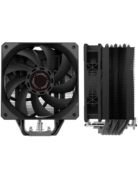 CoolBox H6 Black Refrigerador CPU hasta 240W