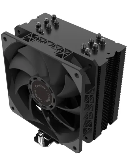 CoolBox H6 Black: disipador CPU con 6 heatpipes y 240W TDP
