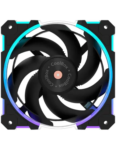 CoolBox X12 Ring ARGB Ventilador 120mm