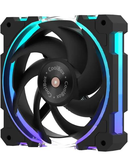 CoolBox X12 Ring ARGB: ventilador PWM 120 mm ARGB para PC