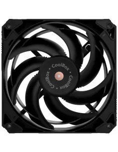 CoolBox V12 Black Ventilador 120 mm PWM-IMIVEN0642
